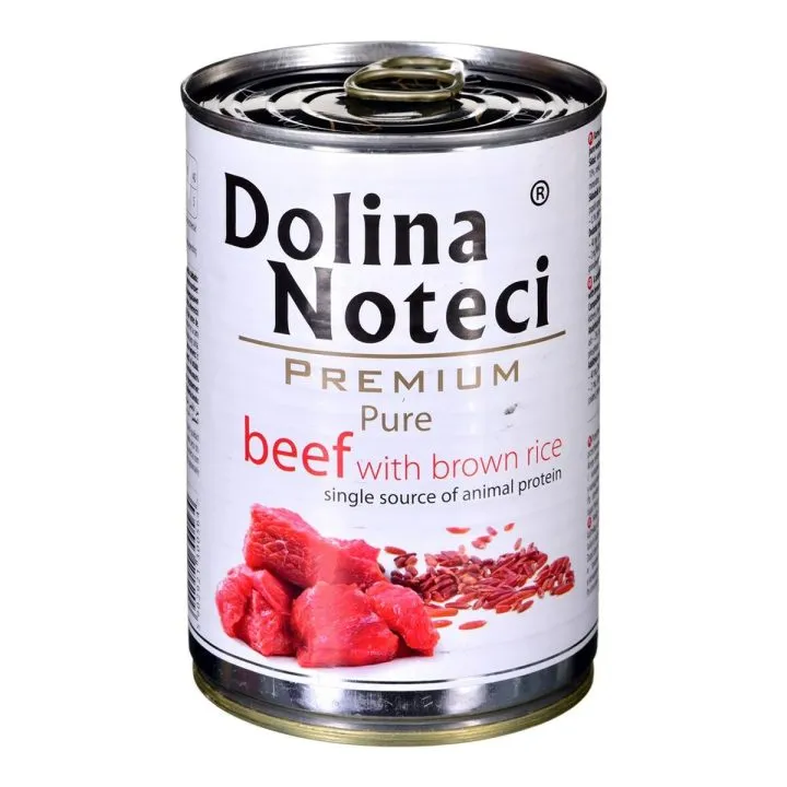 Mokré jedlo Dolina Noteci Premium Teľacie mäso