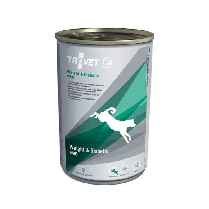 Mokré jedlo Trovet Weight & Diabetic WRD Kurča 400 g