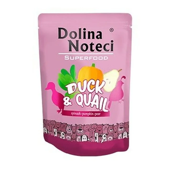 Mokré jedlo Dolina Noteci Superfood Kačica 300 g