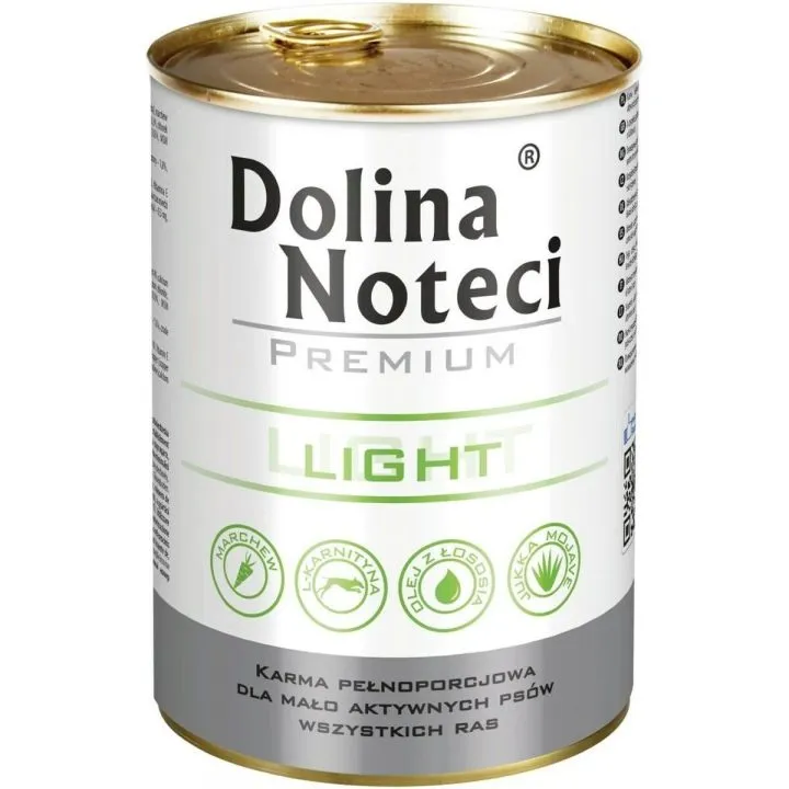 Mokré jedlo Dolina Noteci Premium Light  Kurča Prasa 400 g