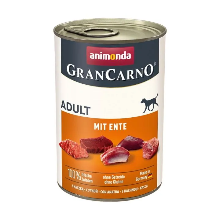 Mokré jedlo Animonda  GranCarno Adult Kačica Prasa 400 g