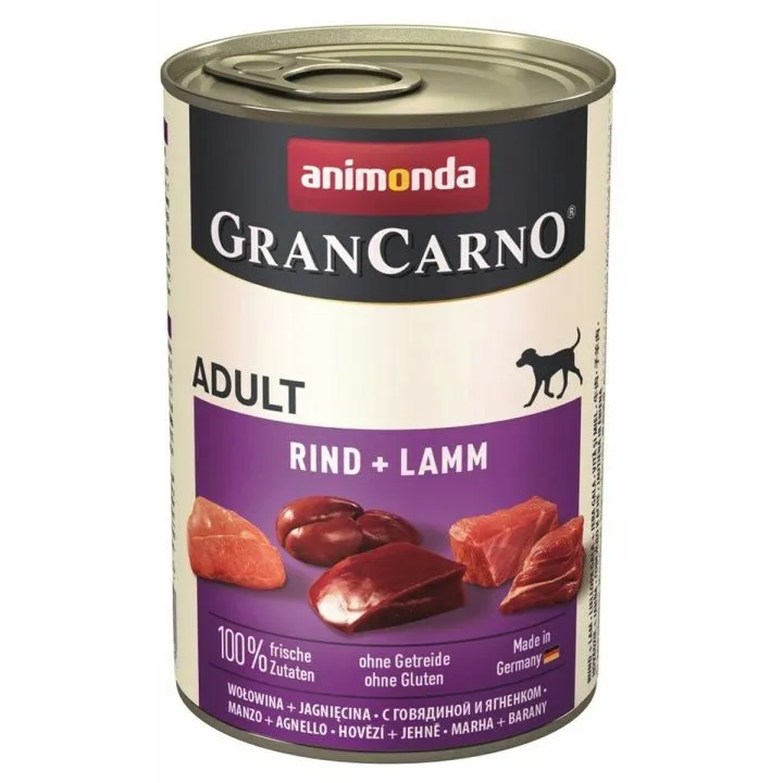 Mokré jedlo Animonda GranCarno Original Teľacie mäso Baránok
