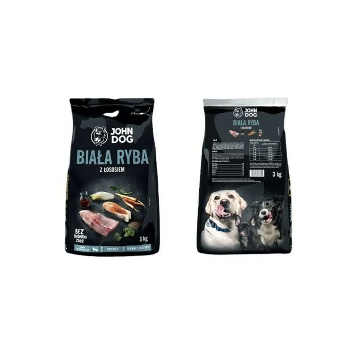 Krmivo John Dog Premium Lososová 3 Kg