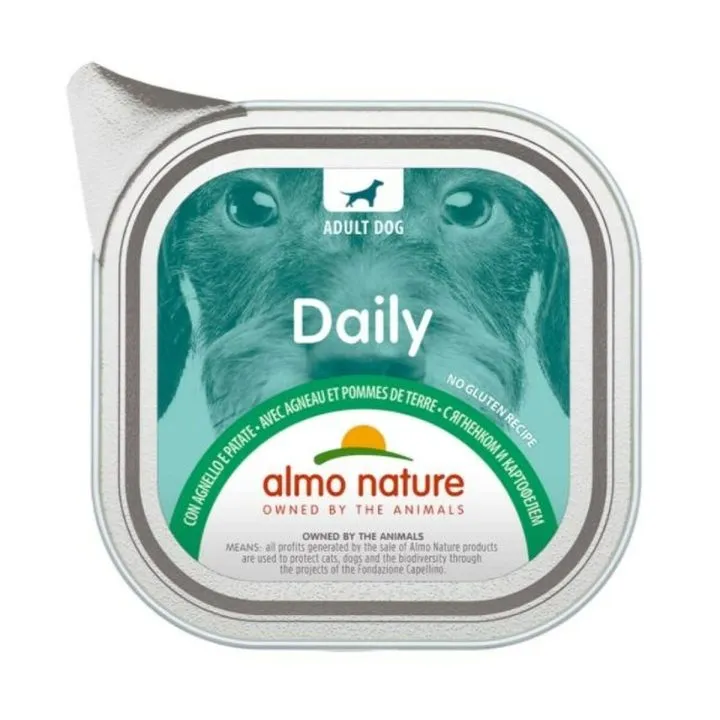 Mokré jedlo Almo Nature                                 Baránok Zemiaky 100 g 100 L