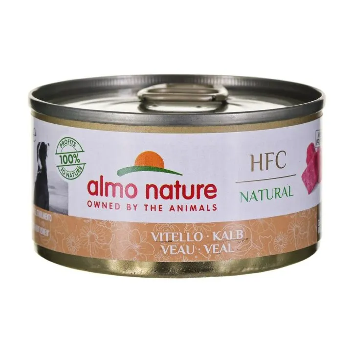 Mokré jedlo Almo Nature Teľacie mäso