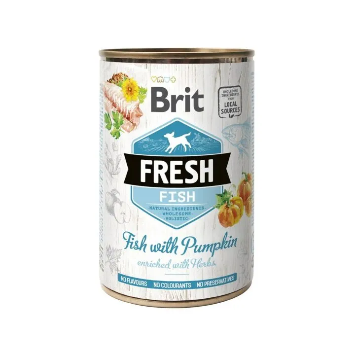 Mokré jedlo Brit Ryby