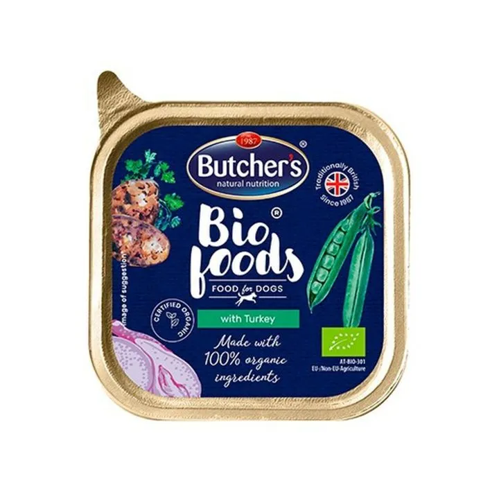 Mokré jedlo Butcher's Bio Páv 150 g