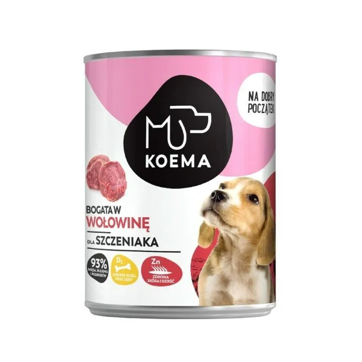 Mokré jedlo Koema Teľacie mäso 400 g