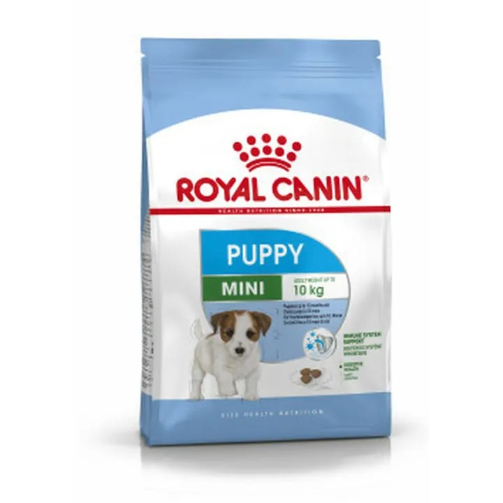 Krmivo Royal Canin Mini Puppy Šteňa/junior Kurča Ryža Vtáky