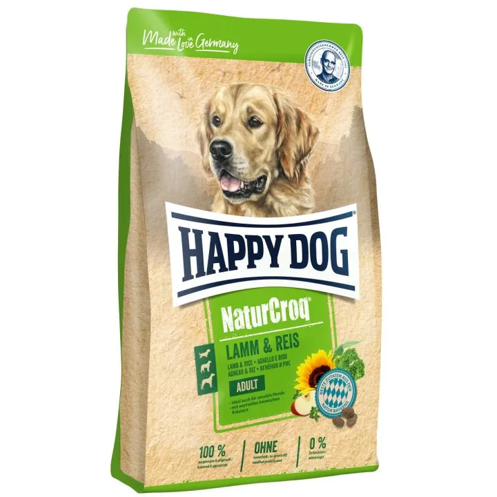 Krmivo Happy Dog NaturCroq Lamm & Reis Dospelý Baránok 15 kg