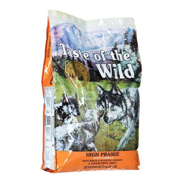 Krmivo Taste Of The Wild High Prairie Šteňa/junior Býk Teľacie mäso Baránok 12,2 Kg