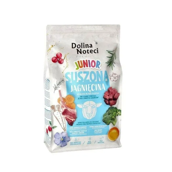Krmivo Dolina Noteci Premium Šteňa/junior Baránok 4 Kg