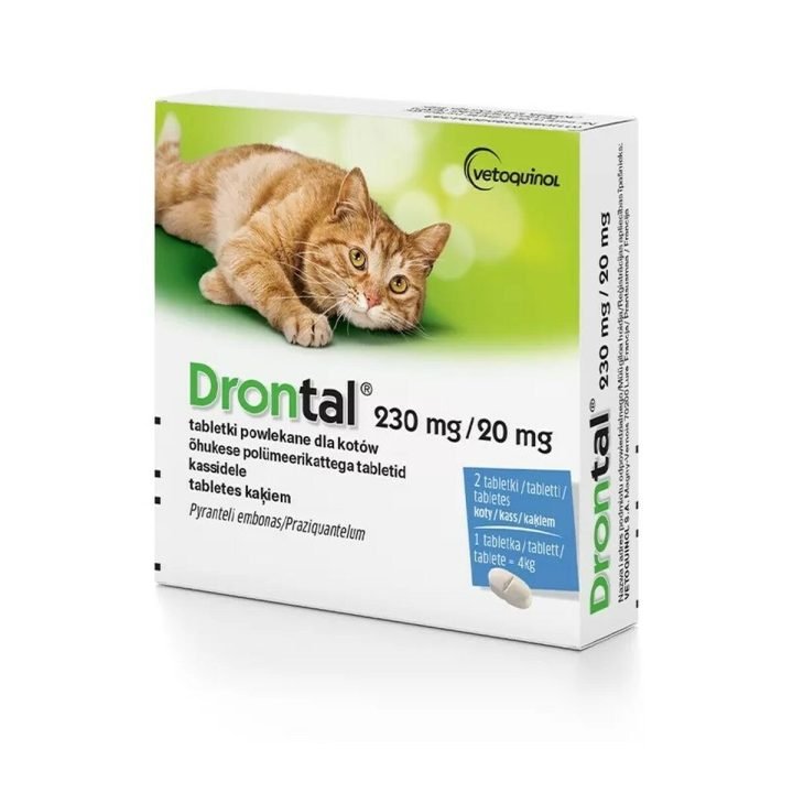 Komprimované Vetoquinol Drontal Proti parazitom 50 g