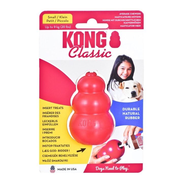 Hračky pre psy Kong Classic Červená Guma