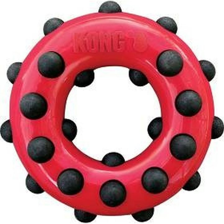 Hračky pre psy Kong Dotz Čierna Červená (1 Kusy)
