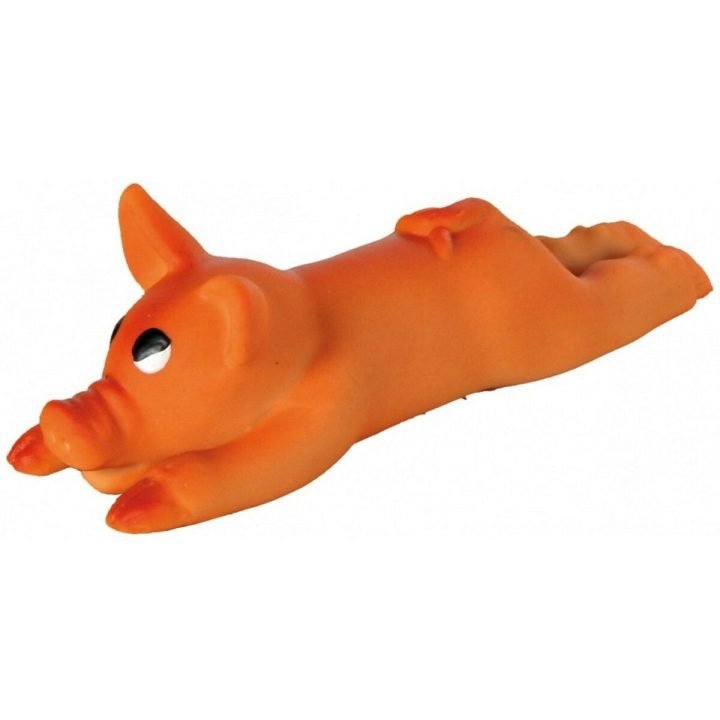 Hračky pre psy Trixie Latex Prasa Viacfarebná Oranžová Vnútro/Exteriér (1 Kusy)