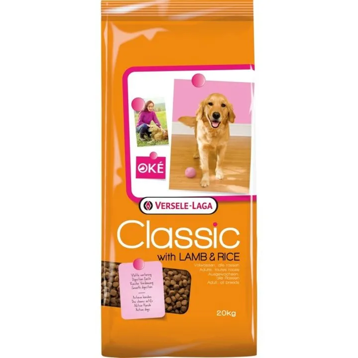 Krmivo Versele-Laga Classic Dospelý Baránok Ryža 20 kg