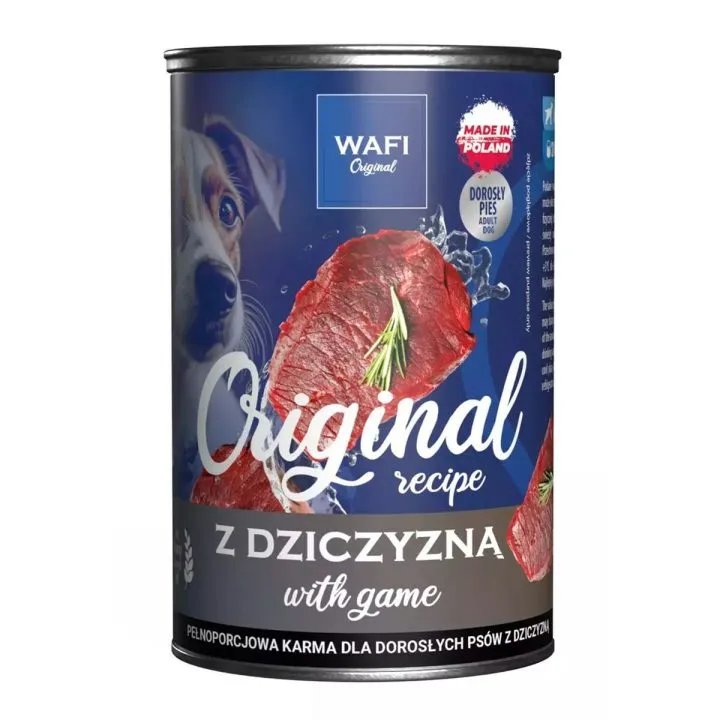Mokré jedlo WAFI Original recipe Game Diviak 400 g