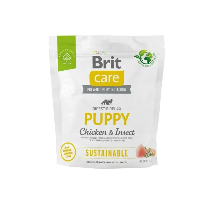 Krmivo Brit Puppy Šteňa/junior Kurča 1 kg