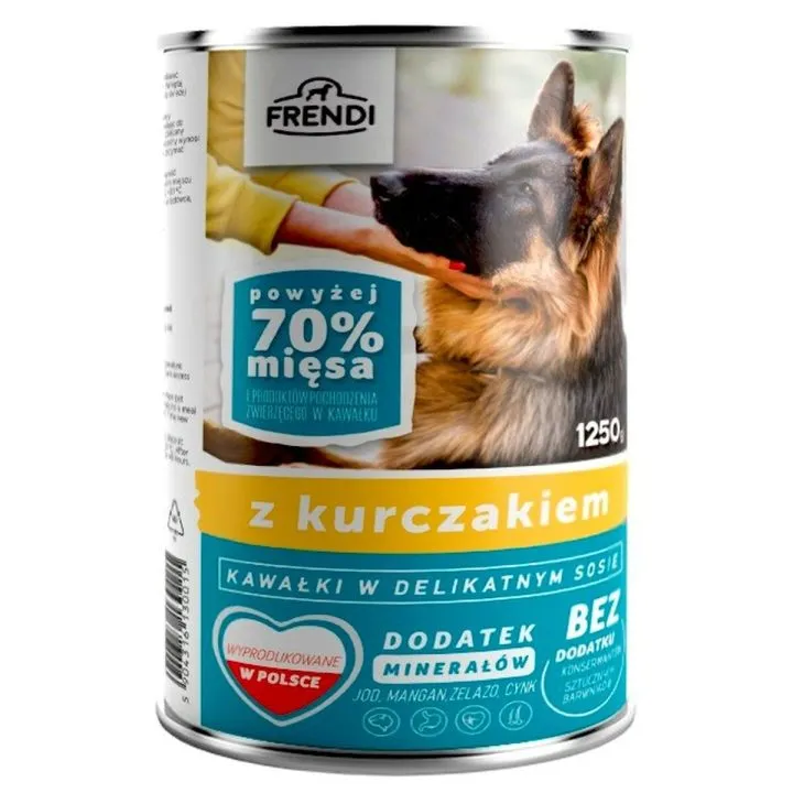 Mokré jedlo FRENDI Chicken chunks Kurča