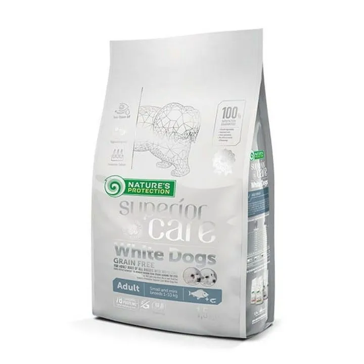 Krmivo NATURE'S PROTECTION Superior Care White Dogs Ryby