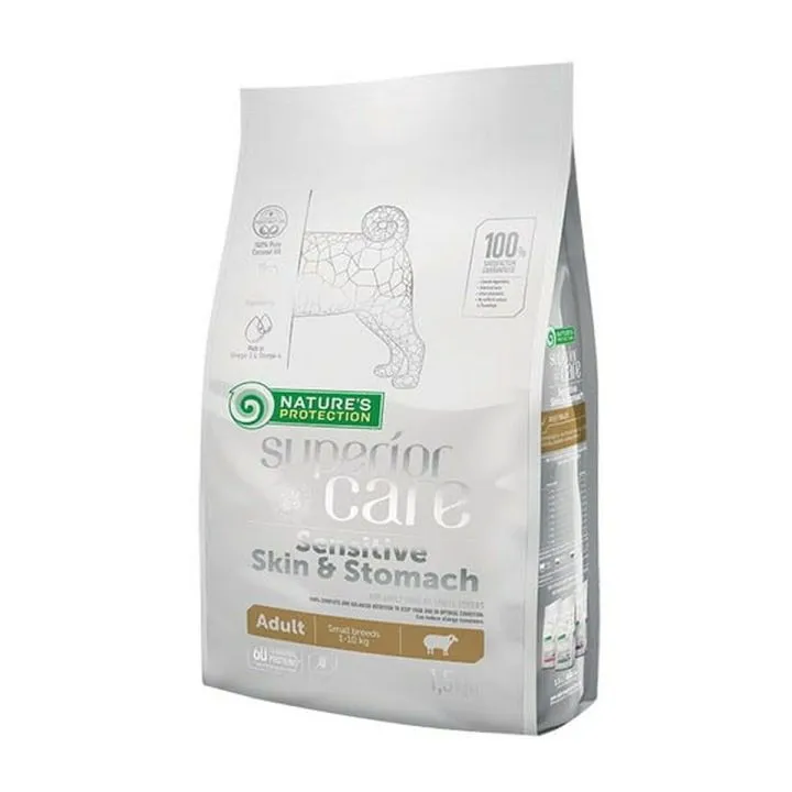 Krmivo NATURE'S PROTECTION Superior Care Skin Stomach Baránok