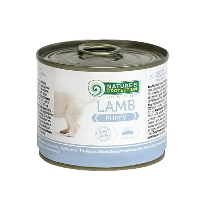 Mokré jedlo NATURE'S PROTECTION Puppy Lamb