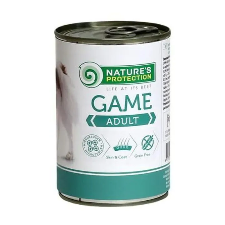 Mokré jedlo NATURE'S PROTECTION Adult Venison Jeleň