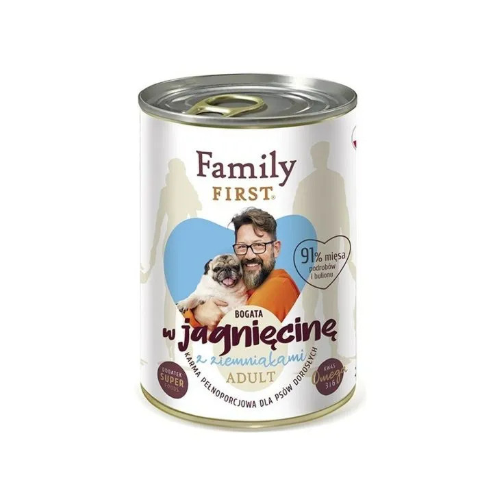 Mokré jedlo Family First FF-19038 Baránok Zemiaky 400 g